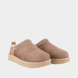 Bottes W Classic Micro Calf Hair - UGG - Cuir - Marron