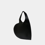 Cabas Double Heart - Coperni - Cuir - Noir