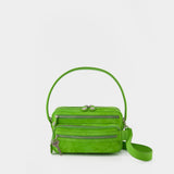Sac Porté Épaule Camero Party V - Acne Studios - Cuir - Vert