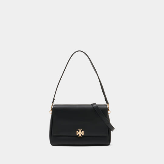 Sac Porté Épaule Charlie - Tory Burch - Cuir - Noir