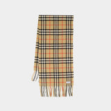 Écharpe Mu Spk Rkr - Burberry - Cachemire - Beige