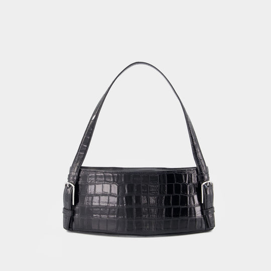 Sac Porté Épaule Croco - Coperni - Cuir - Noir