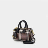 Sac À Main Ll Mini Bowling Ysa - Burberry - Coton - Marron