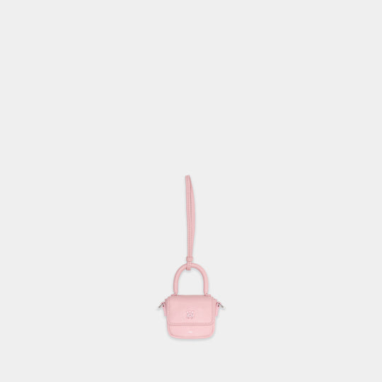 Porte-Clé Micro Ma - Amiri - Cuir - Rose