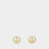 Boucles D'oreilles Bluma - Vivienne Westwood - Métal - Doré