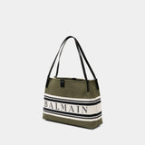 Sac Porté Épaule Release Shopper Medium - Balmain - Toile - Multi