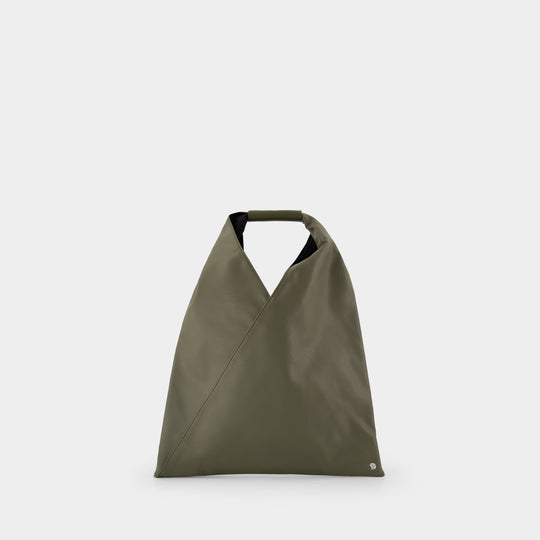 Cabas Small Japanese - MM6 Maison Margiela - Synthétique - Kaki