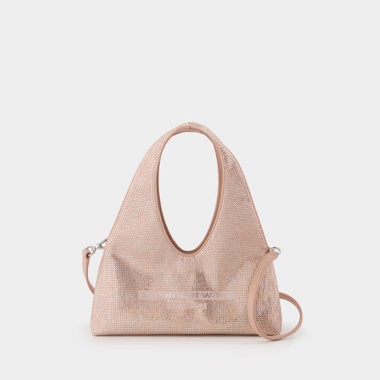 Sac Hobo Pike Mini - Alexander Wang - Synthétique - Rose
