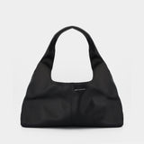 Sac Porté Épaule Etienne - AMI Paris - Cuir - Noir