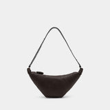 Sac Western Studs Medium Croissant - Lemaire - Cuir - Marron