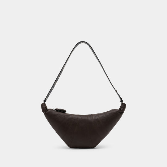 Sac Western Studs Medium Croissant - Lemaire - Cuir - Marron