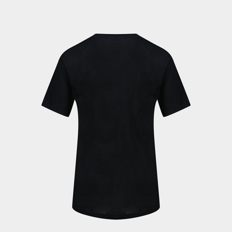 T-Shirt Zewel Gz - Isabel Marant - Lin - Noir