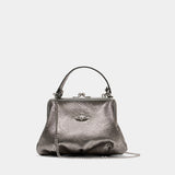 Sac À Main Granny Frame - Vivienne Westwood - Cuir - Argenté
