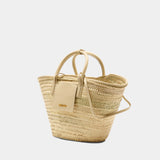 Le Panier Soli - Jacquemus - Raphia - Ivoire