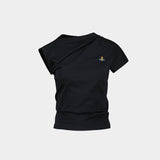 T-Shirt Hebo - Vivienne Westwood - Coton - Noir