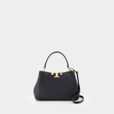 Sac À Main Eleanor Soft Mini Satchel - Tory Burch - Cuir - Noir