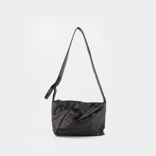 Sac Porté Épaule Puff S - YOHJI YAMAMOTO - Cuir - Noir