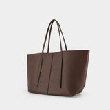 Cabas Abilla - By Malene Birger - Cuir - Marron