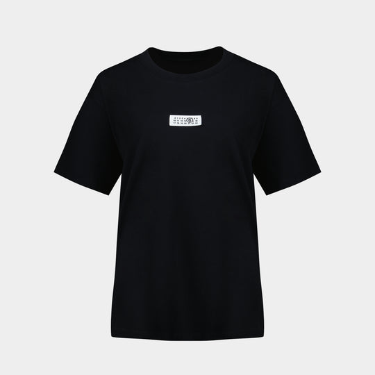 T-Shirt - MM6 Maison Margiela - Coton - Noir