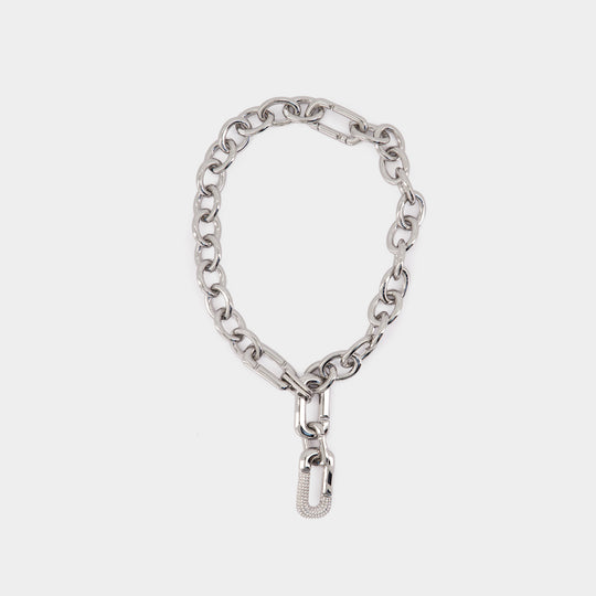 Collier Pop J Marc Statement - Marc Jacobs - Métal - Argenté