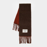 Écharpe Fn Ux Scar000399 - Acne Studios - Laine - Marron