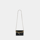 Sac À Bandoulière Small Skull - Alexander McQueen - Cuir - Noir