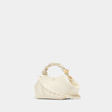 Sac À Main Bou Small - Ganni - Synthétique - Blanc