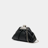 Pochette The Small Claw Clip - Marc Jacobs - Cuir - Noir