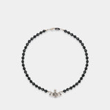 Collier Messaline - Vivienne Westwood - Métal - Noir