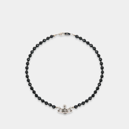 Collier Messaline - Vivienne Westwood - Métal - Noir