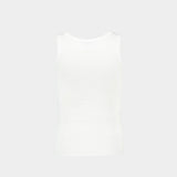 T Shirt Logo - Versace - Coton - Blanc
