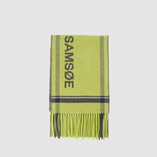 Écharpe Samelia 16154 - SAMSØE SAMSØE - Laine - Vert