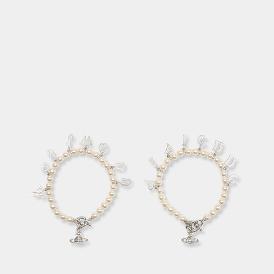 Bracelet Leanne Twin - Vivienne Westwood - Métal - Argenté