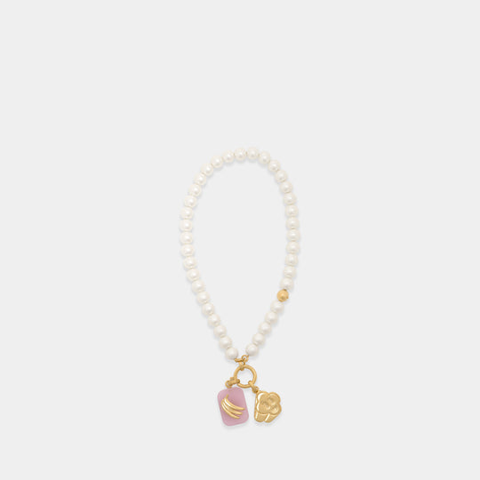 Collier Icon Pearl - Casablanca - Métal - Multi