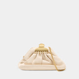 Pochette The Small Claw Clip - Marc Jacobs - Cuir - Blanc