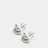 Boucles D'oreilles Solid Orb - Vivienne Westwood - Métal - Argenté