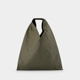 Cabas Classique Japanese - MM6 Maison Margiela - Synthétique - Kaki