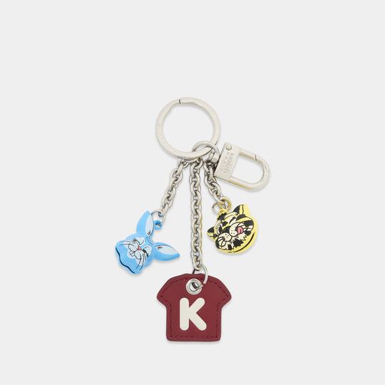 Porte-Clé Charm - Kenzo - Cuir - Multi