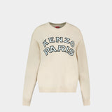Sweatshirt Rws Paris - Kenzo - Coton - Beige