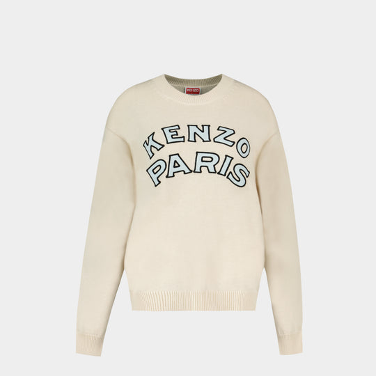 Sweatshirt Rws Paris - Kenzo - Coton - Beige