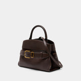 Cabas The Small Satchel - Marc Jacobs - Cuir - Marron