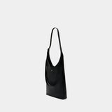 Sac Porté Épaule Large Melt - Courreges - Cuir - Noir