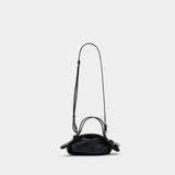 Sac À Bandoulière Mini - Kenzo - Cuir - Noir