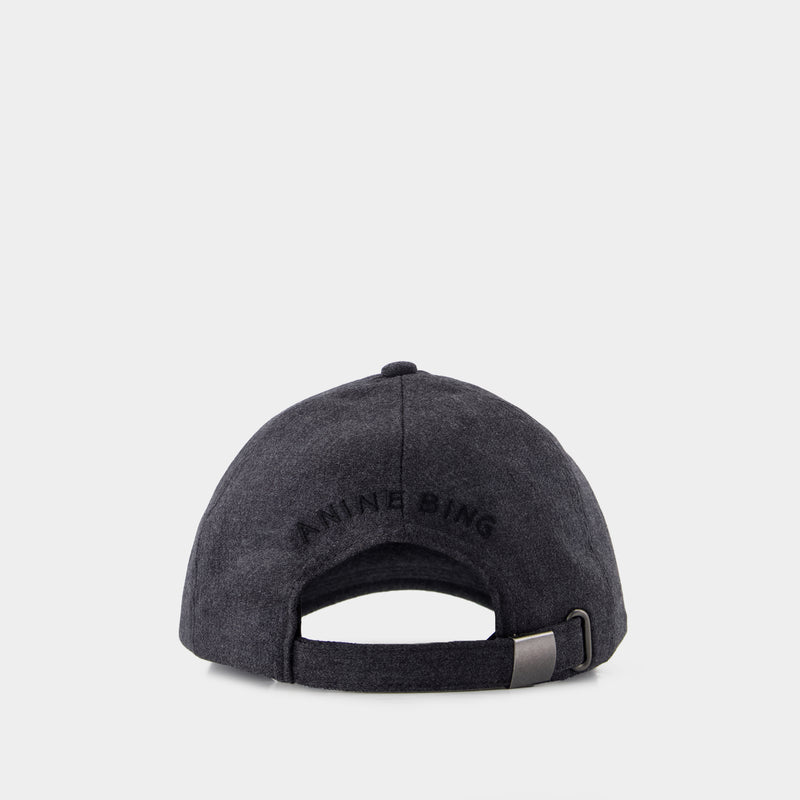 Casquette Jeremy Baseball - ANINE BING - Laine - Gris
