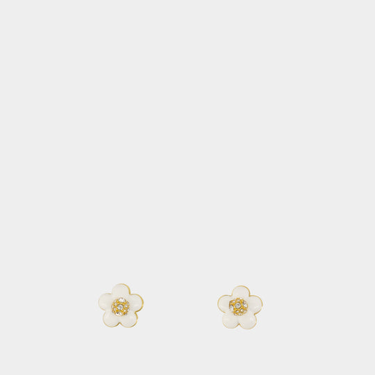 Boucles D'oreilles Wild Daisy Stud - Marc Jacobs - Métal - Doré
