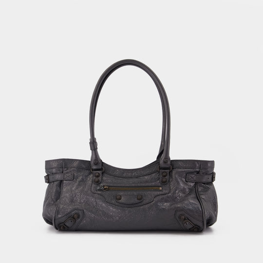 Sac À Main Le City Mini - Balenciaga - Cuir - Noir