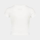 T-Shirt Gold Orb Baby Peru - Vivienne Westwood - Coton - Blanc
