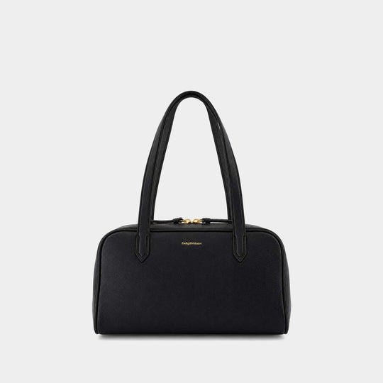 Sac Porté Épaule Micky Grained - Zadig & Voltaire - Cuir - Noir
