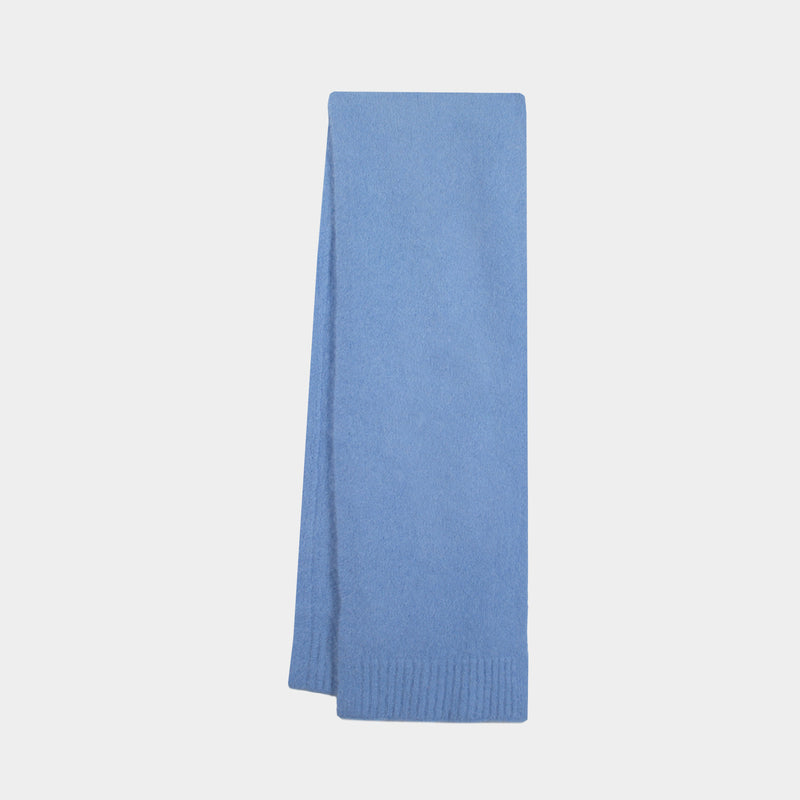 Écharpe Sajeanne - Samsoe Samsoe - Laine - Bleu