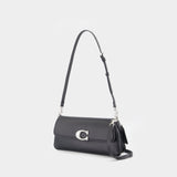Sac Porté Épaule Refined Jet - Coach - Cuir - Noir